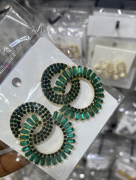 Zirconia earrings