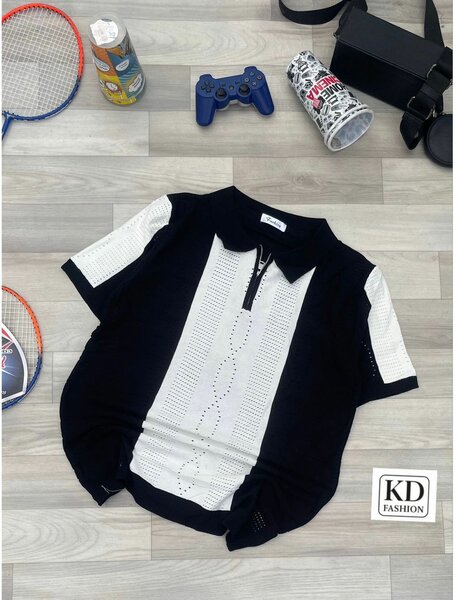 Polo décontracté en tricot