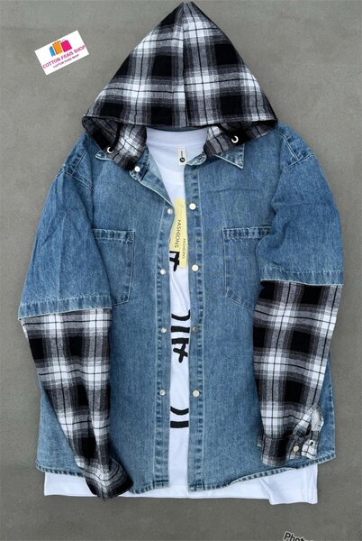 Vestes en jean mode unisexe