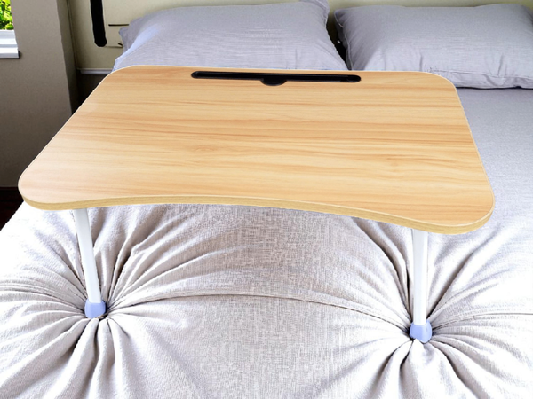 Table de lit pliable en bois