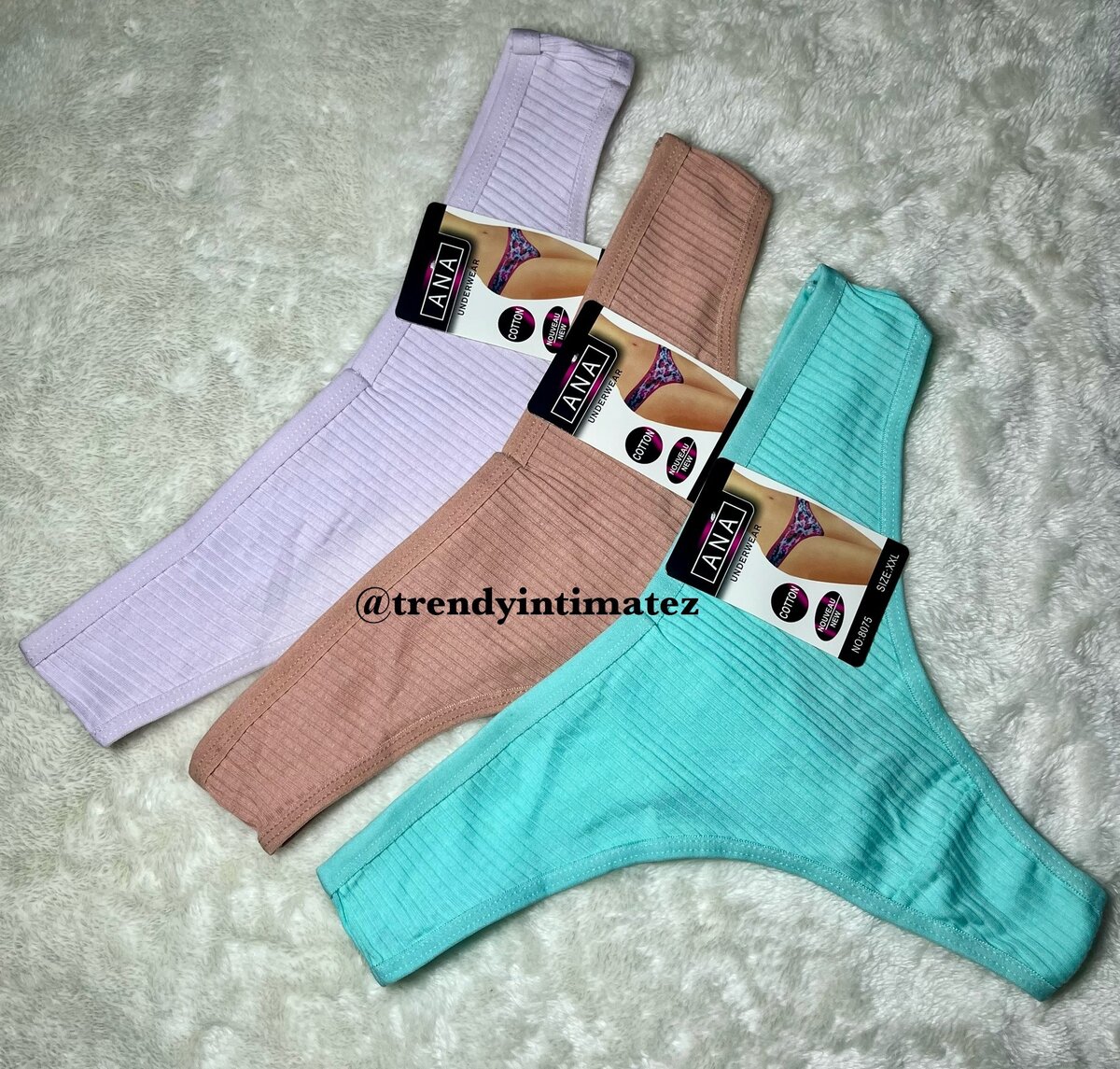 Cotton thongs
