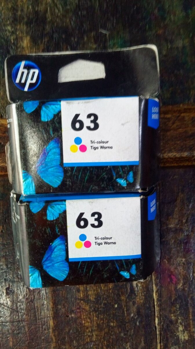 Cartouche d'encre 63 couleur