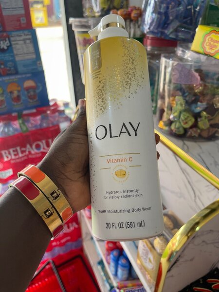 Olay shower cream