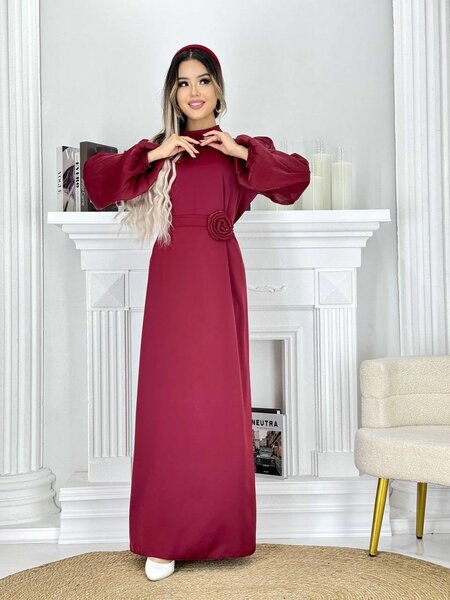 Платье с розочкой
