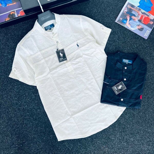 Plain linen shirt