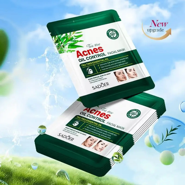 3 Masques anti acnés