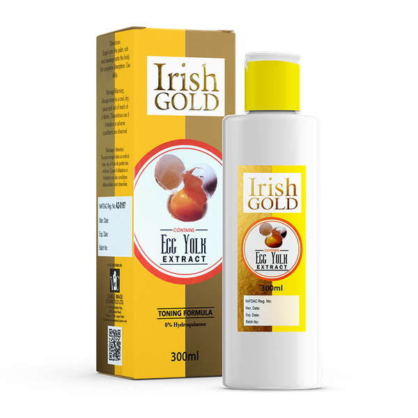 Irish gold toni g body lotion egg extract