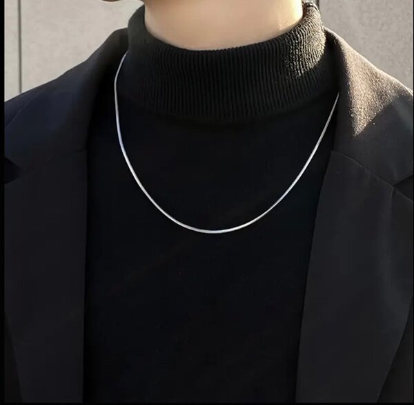 Collier élégant en argent