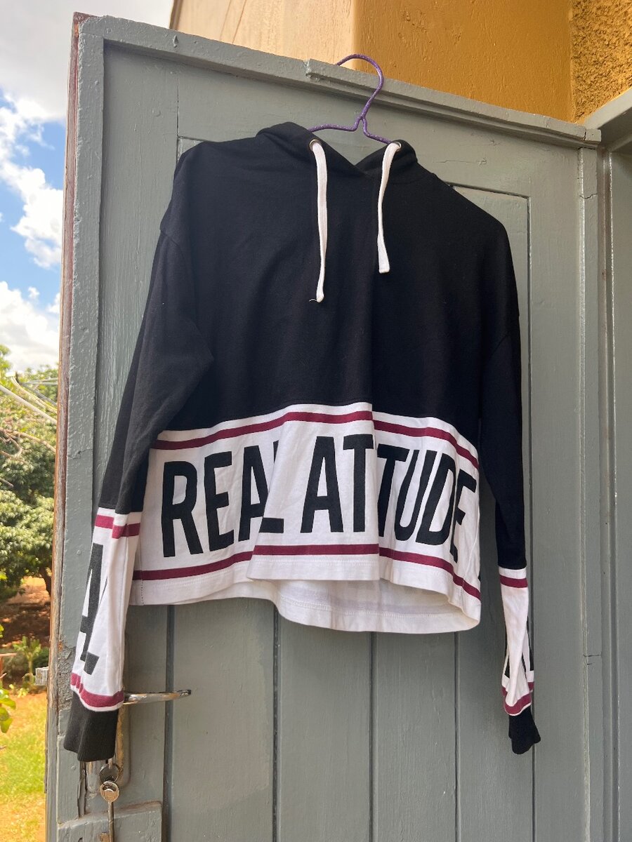 Crop top hoodie