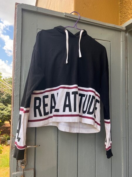 Crop top hoodie