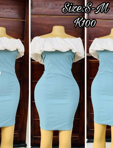 Robe bleu