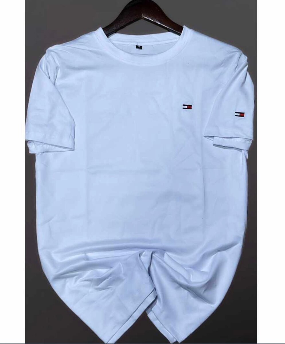 T-shirt blanc mixte