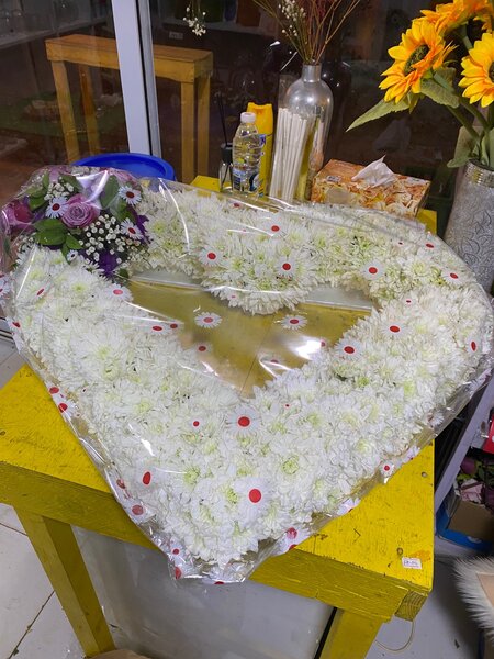 Heart shaped wreath