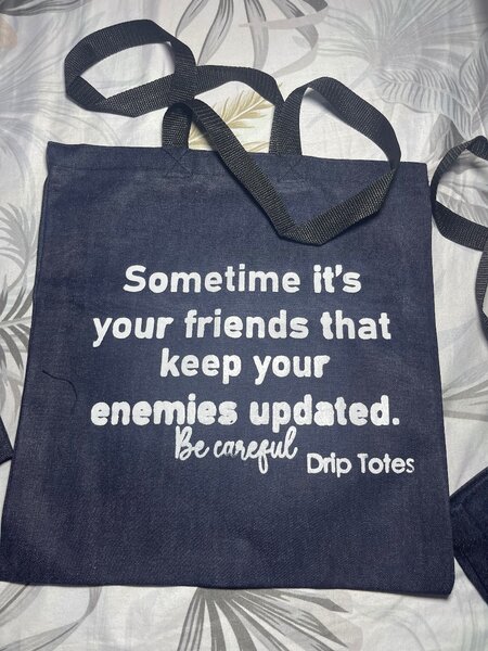 Jean tote bag