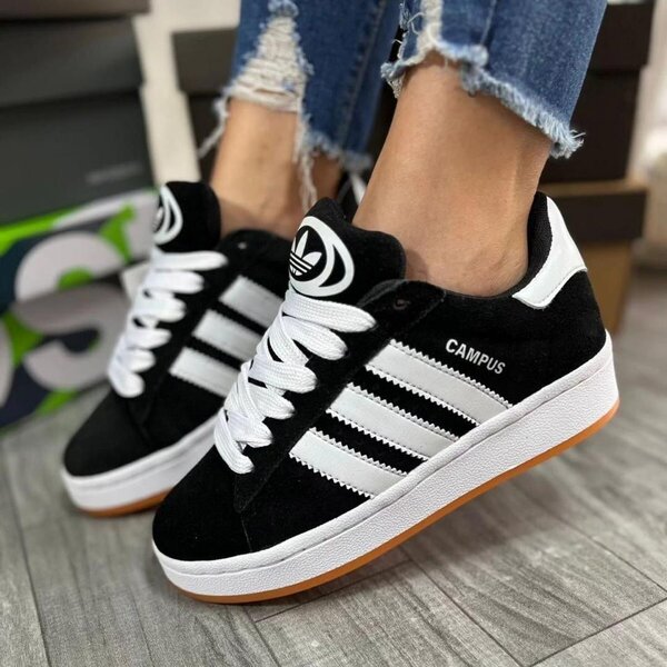 Chaussures Sneakers Noires Campus