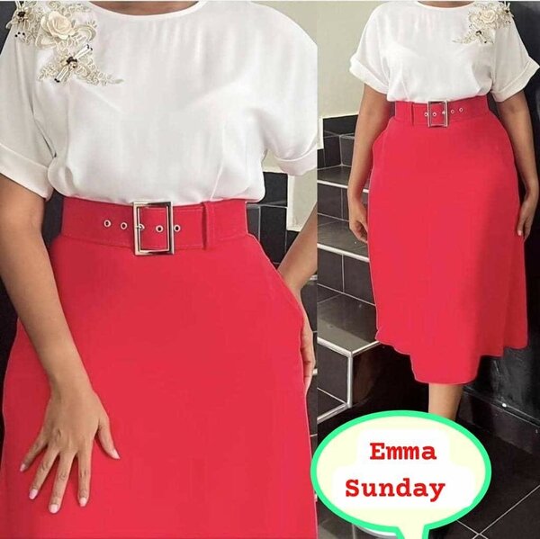 Skirt and top available for sale