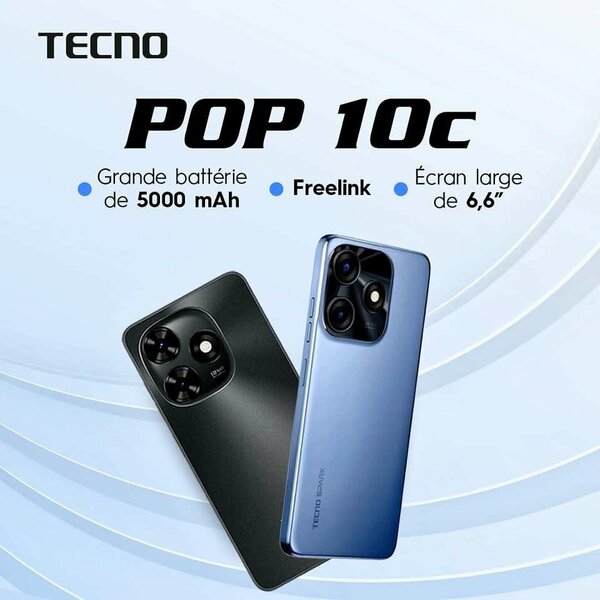 Tecno Pop 10C Smartphone