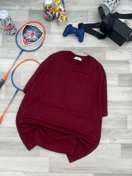 T-shirt basique en coton unisexe
