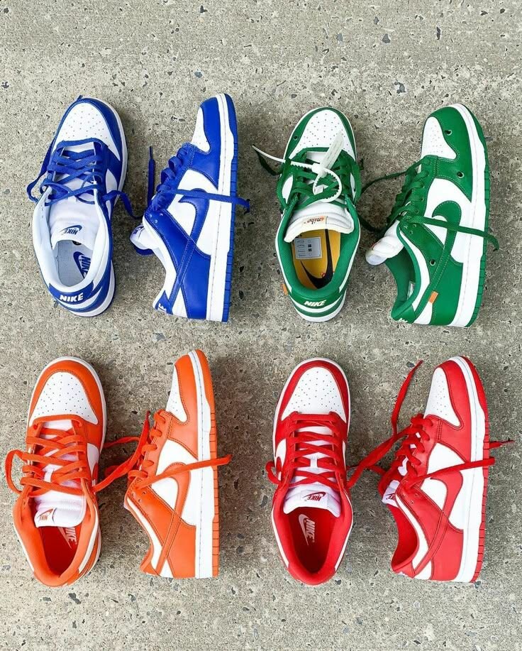 Sneakers colorés tendance unisexes