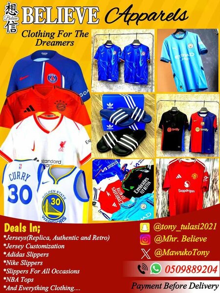 Believe Apparels 