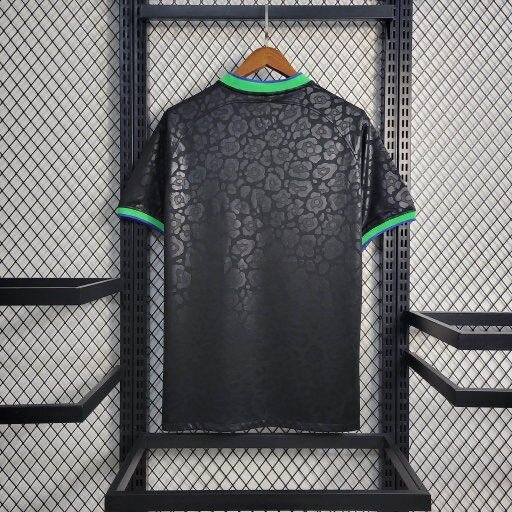 Maillot Brésil noir Léopard