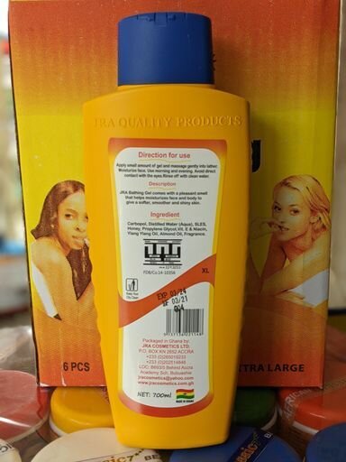 JRA Bathing Whitening Gel 700ml (6 pieces)