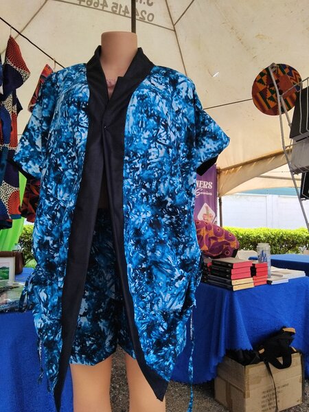 Kimono and shorts