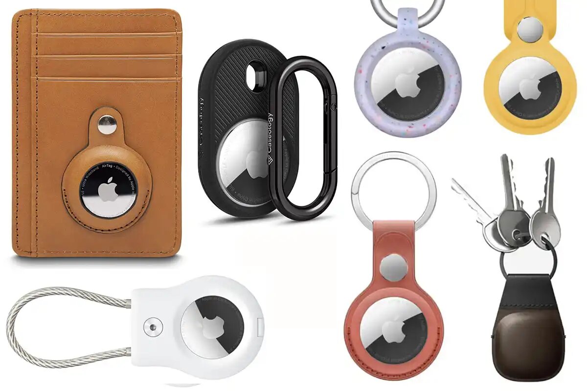 AirTag + RFID-Blocking ID card wallet