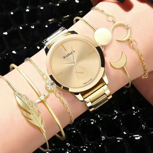 Bracelets plus watch