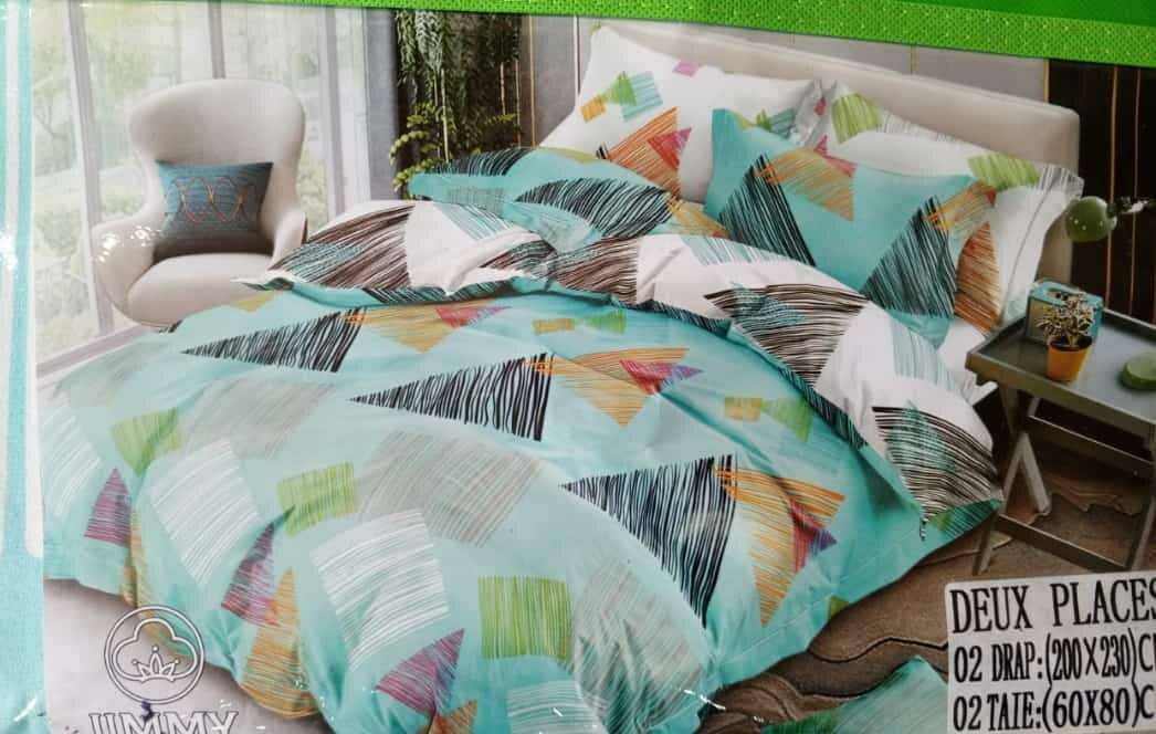Ensemble draps deux places