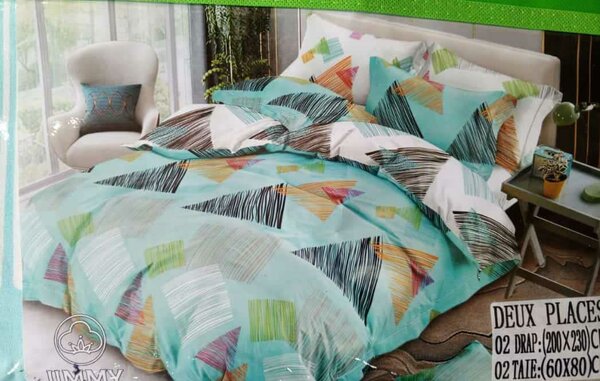 Ensemble draps deux places