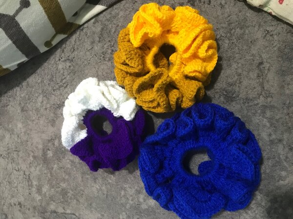 Chouchou au crochet