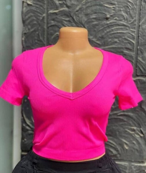 Ribbed crop tops