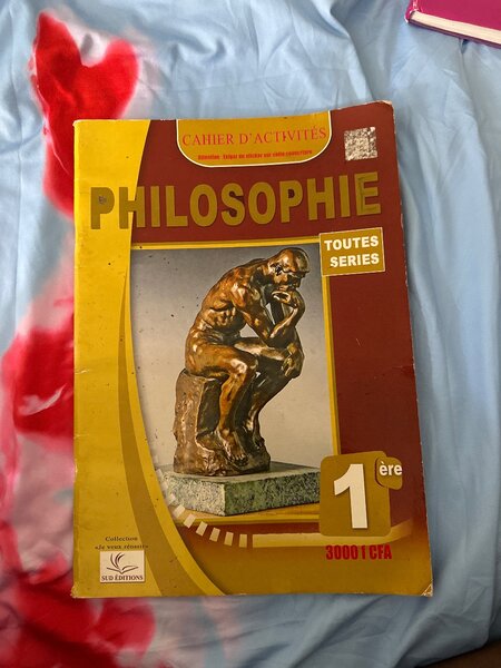 Cahier Philosophie Première Série