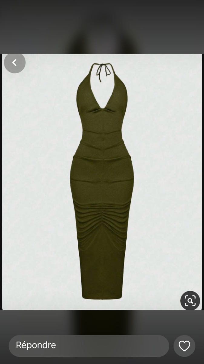 Robe Maxi Élégante Femme