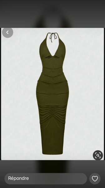 Robe Maxi Élégante Femme