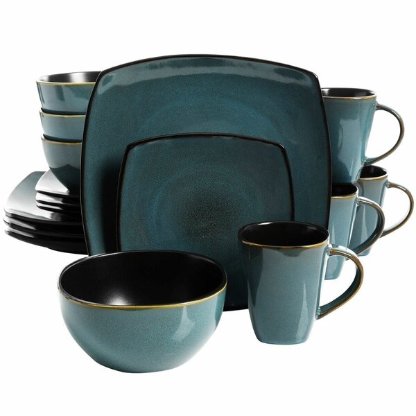 16pcs square dinner set