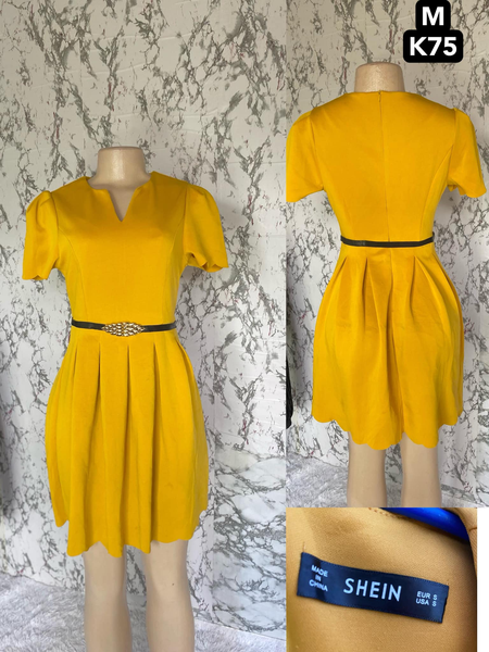 Robe jaune