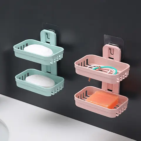 Double layer Soap Rack