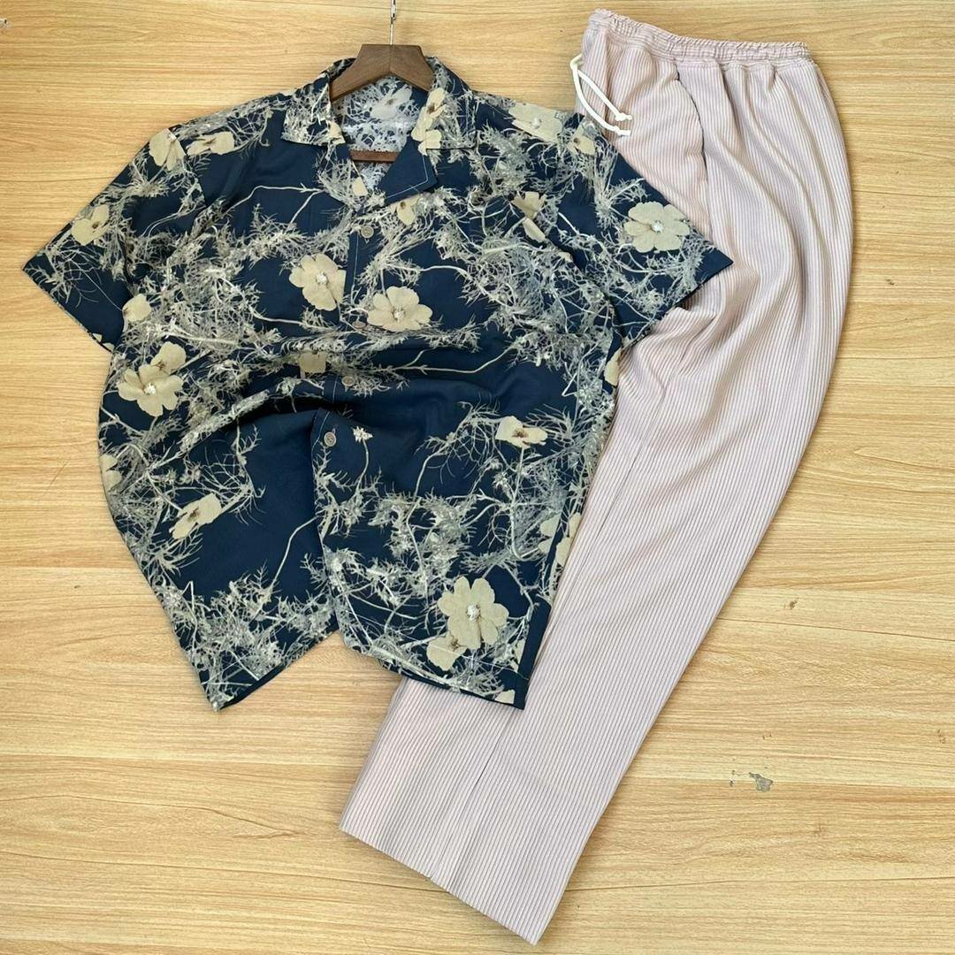 Trendy men top and down