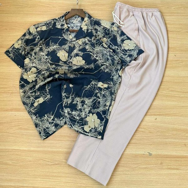 Trendy men top and down