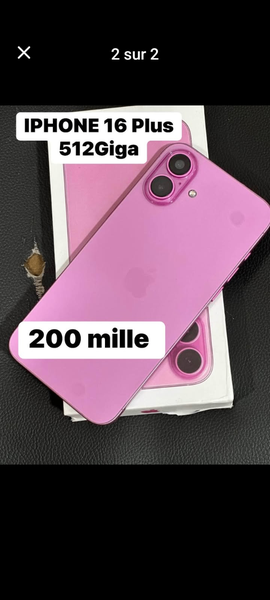 Apple iPhone 16 Plus 512 Go
