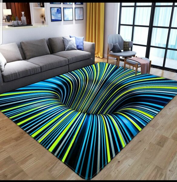 Fluffy carpet
