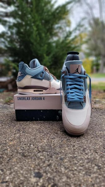 Jordan 4 Snorlax