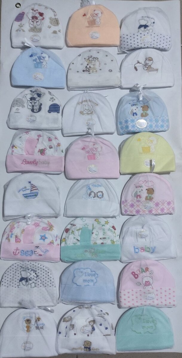 Bonnets doux pour bébés