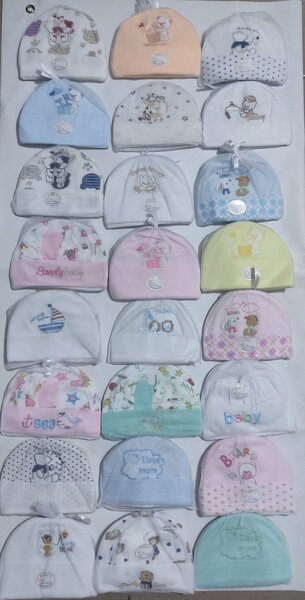 Bonnets doux pour bébés