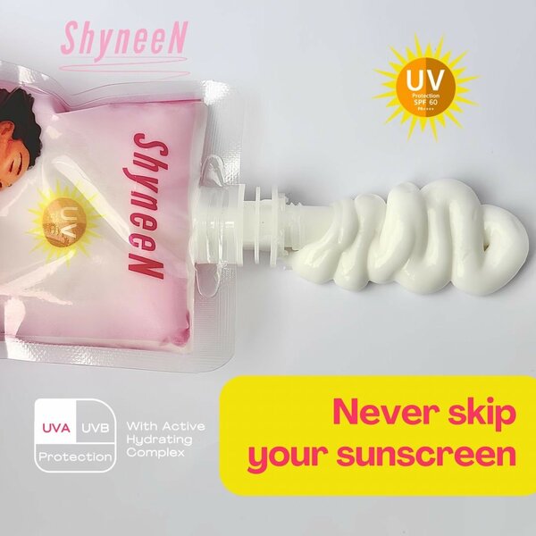 Sunscreen spf 60