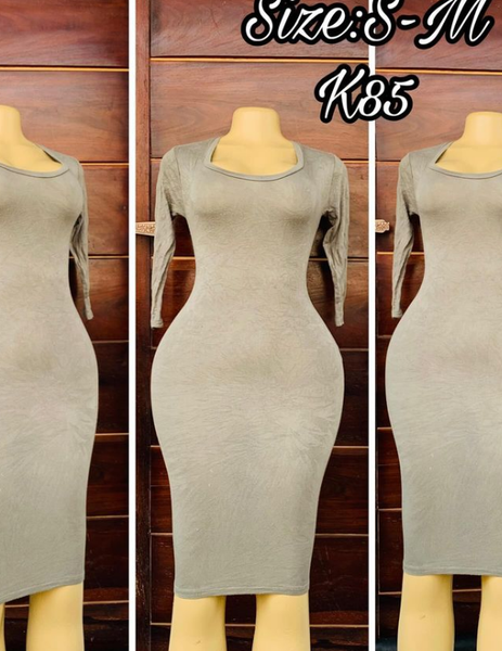 Robe gris 