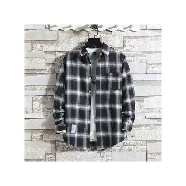 Chemise en flanelle à carreaux
