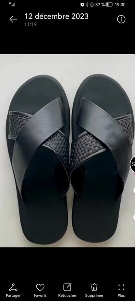 Sandales en cuir